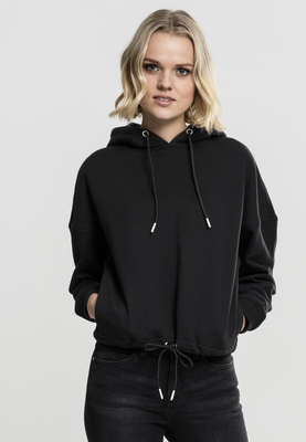 Ladies Kimono Hoody black L