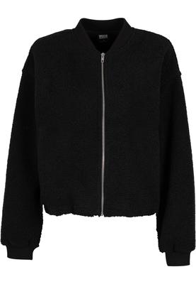 Ladies Structured Bomber Jacket black 3XL