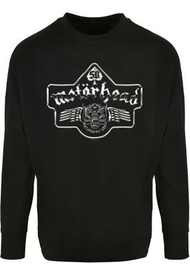 Motorhead - 50th Ace Wings Chrome Emblem Oversize Longsleeve black 3XL