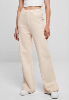 Ladies Heavy Terry Garment Dye Slit Pants warmgrey 5XL