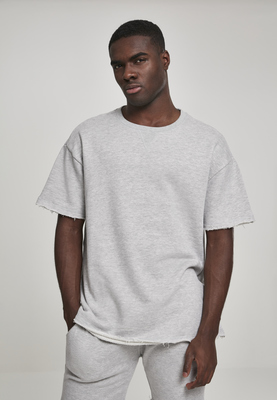 Herirngbone Terry Tee lightgrey L