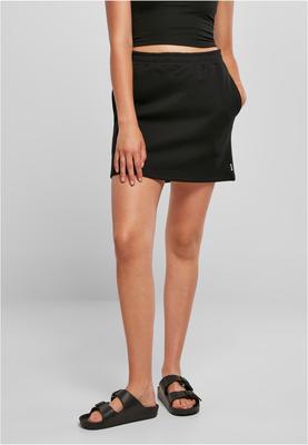 Ladies Organic Terry Mini Skirt black 3XL