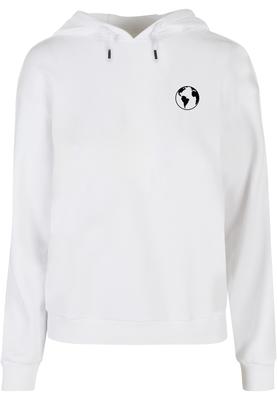 Ladies Wording - Explore The World Everyday Hoody white L