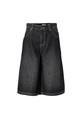 Ladies Denim Bermuda black washed 26