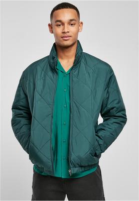 Diamond Quilted Short Jacket black 3XL