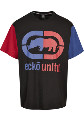 Ecko Unltd. Grande T-Shirt black/red/blue 3XL