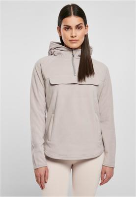 Ladies Polar Fleece Pull Over Hoody black 4XL