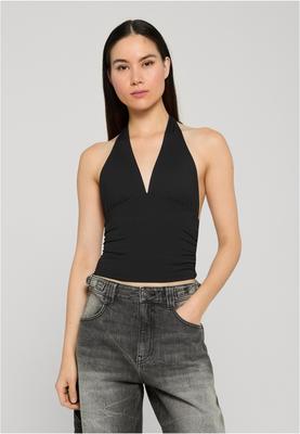 Ladies Polyamide Jersey Neckholder Top black L