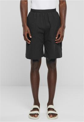 Wide Crepe Shorts black 3XL