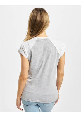 DEF Niko T-Shirt lightgrey/white M