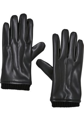 Synthetic Leather Basic Gloves black L/XL