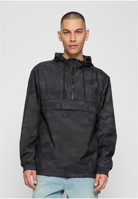 Camo Pull Over Windbreaker darkcamo L