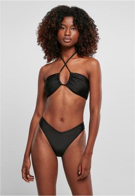 Ladies Recycled Hot V Bikini black L
