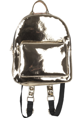 Midi Metallic Backpack gold one size
