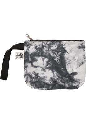 Tie Dye Cosmetic Pouch black/white one size