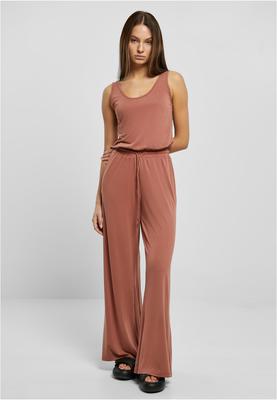 Ladies Long Sleevless Modal Jumpsuit black 3XL