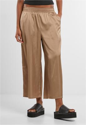 Ladies Satin Wide Leg Culotte softtaupe 5XL