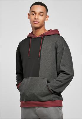 Oversized Color Block Hoody softseagrass/unionbeige XL