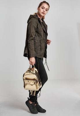 Ladies Basic Cotton Parka black L