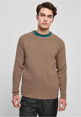 Ribbed Raglan Sweater lightasphalt 3XL