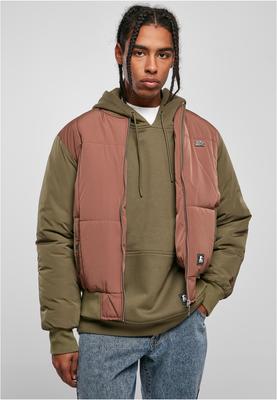 Starter Quilted Bomber Jacket bark/darkolive L