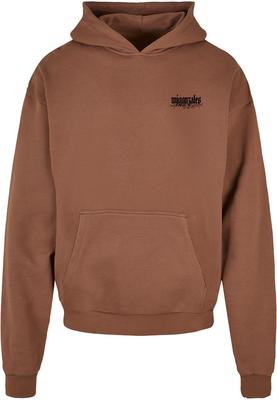 BARBED WINGS - HEAVY OVERSIZED HOODY bark 3XL