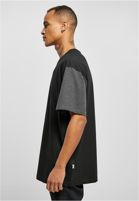 Organic Oversized Colorblock Tee unionbeige 3XL