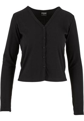 Ladies Rib Cardigan beigemelange L