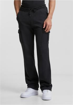 Heavy Straight Leg Cargo Sweatpants grey 3XL