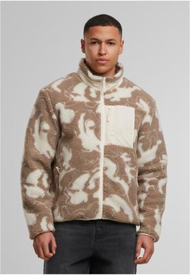 Pattern Teddy Trackjacket oliveswirl 3XL