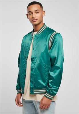 Satin College Jacket black 3XL