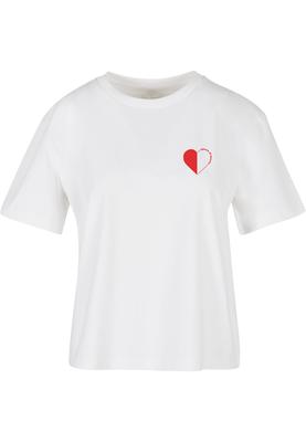 Queen of Hearts Tee white L