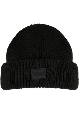 Knitted Wool Beanie black one size