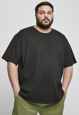 Organic Cotton Curved Oversized Tee black 3XL