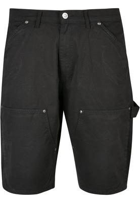 Double Knee Carpenter Shorts black 40