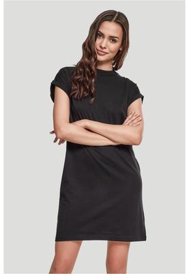 Ladies Turtel Extended Shoulder Dress black 3XL