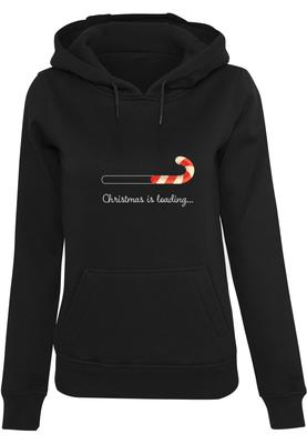 Ladies Christmas Loading  Heavy Hoody black 3XL