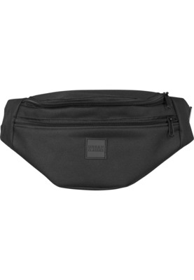 Double-Zip Shoulder Bag blk/blk one size