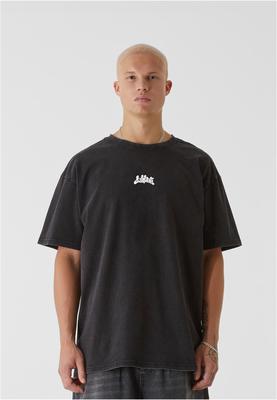 LY ACID WASHED TEE - BEAUTIFUL CHAOS PINK black 3XL