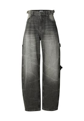 Ladies Balloon Fit Jeans black washed 26