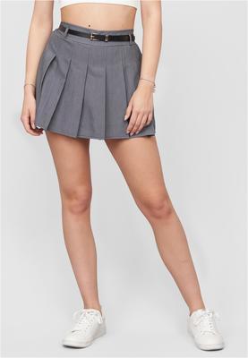 Cloud 5ive 2in1 Skirt Shorts with belt grey L