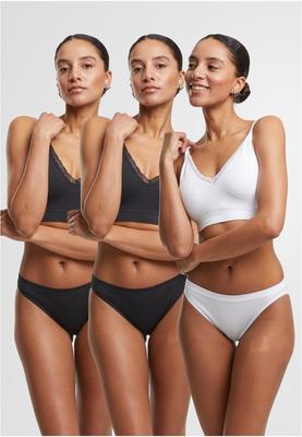 Ladies Rip Slip 3-Pack blk/blk/blk L