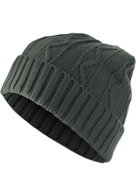 Beanie Cable Flap black one size