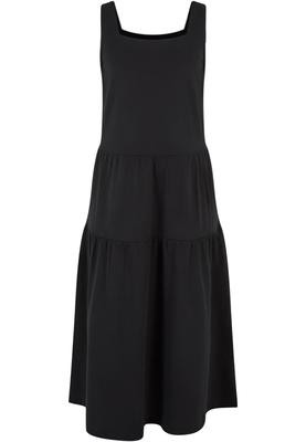 Girls 7/8 Length Valance Summer Dress black 110/116