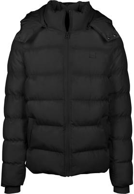 Hooded Puffer Jacket black L