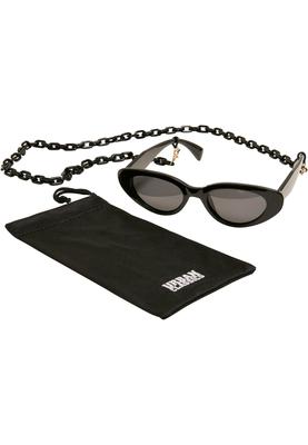 Sunglasses Puerto Rico With Chain black one size