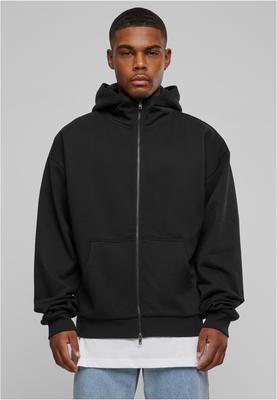 High Neck Zip Hoody black 3XL