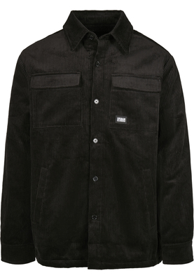 Corduroy Shirt Jacket black L