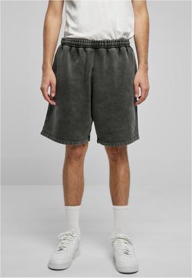 Heavy Sand Washed Sweat Shorts black 3XL
