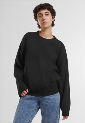 Ladies Soft Oversized Sweater black 3XL